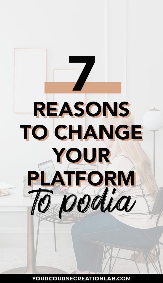 Reasons to switch to Podia for your online business
