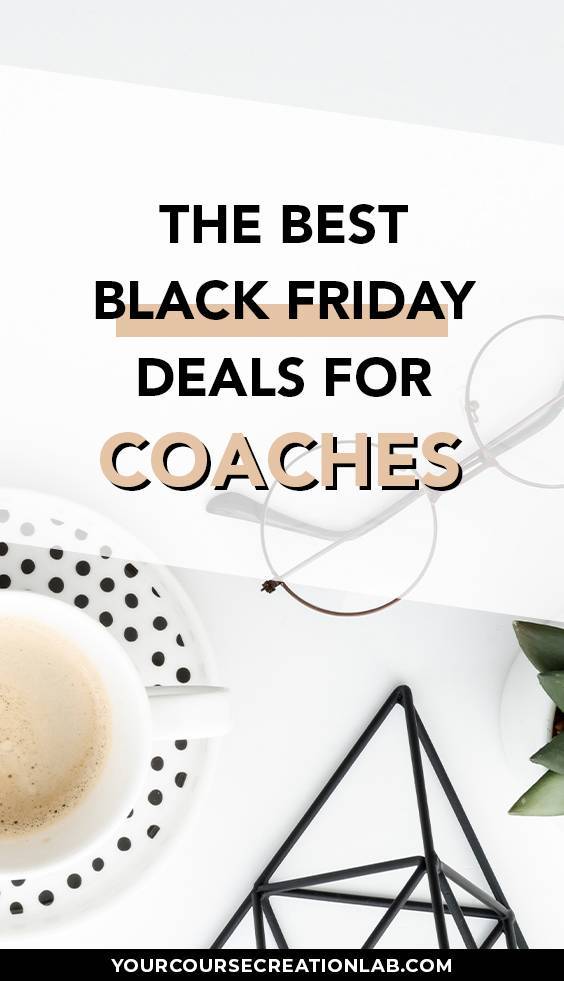 The best Black Friday deals for coaches
