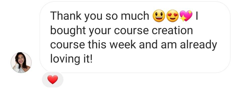 Your Course Creation Lab feedback
