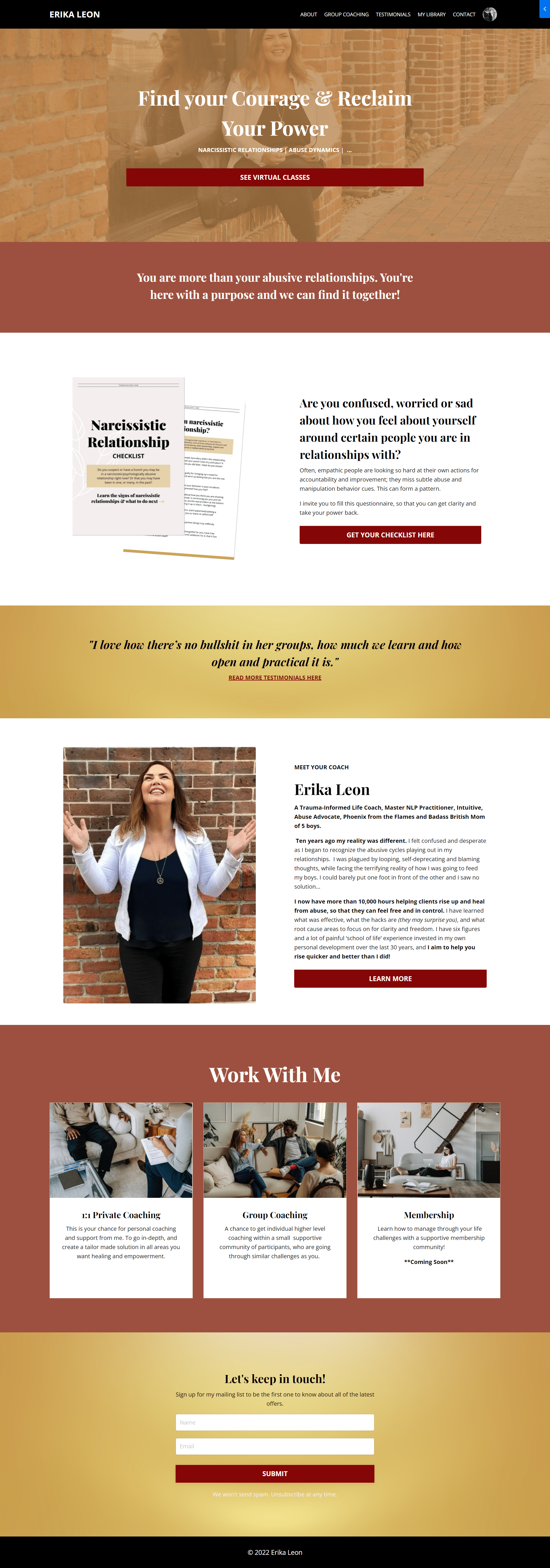 Kajabi website design
