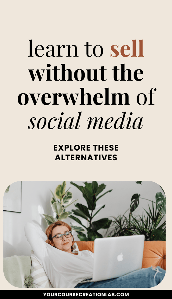 Learn to sell without social media burnout