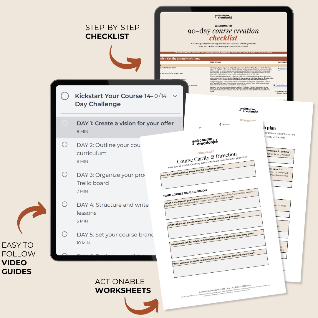 Kickstart Your Course Challenge
