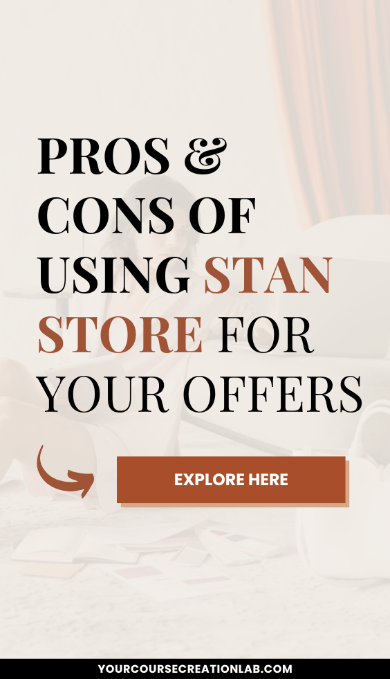 Using Stan Store for selling digital products: Stan review for coaches