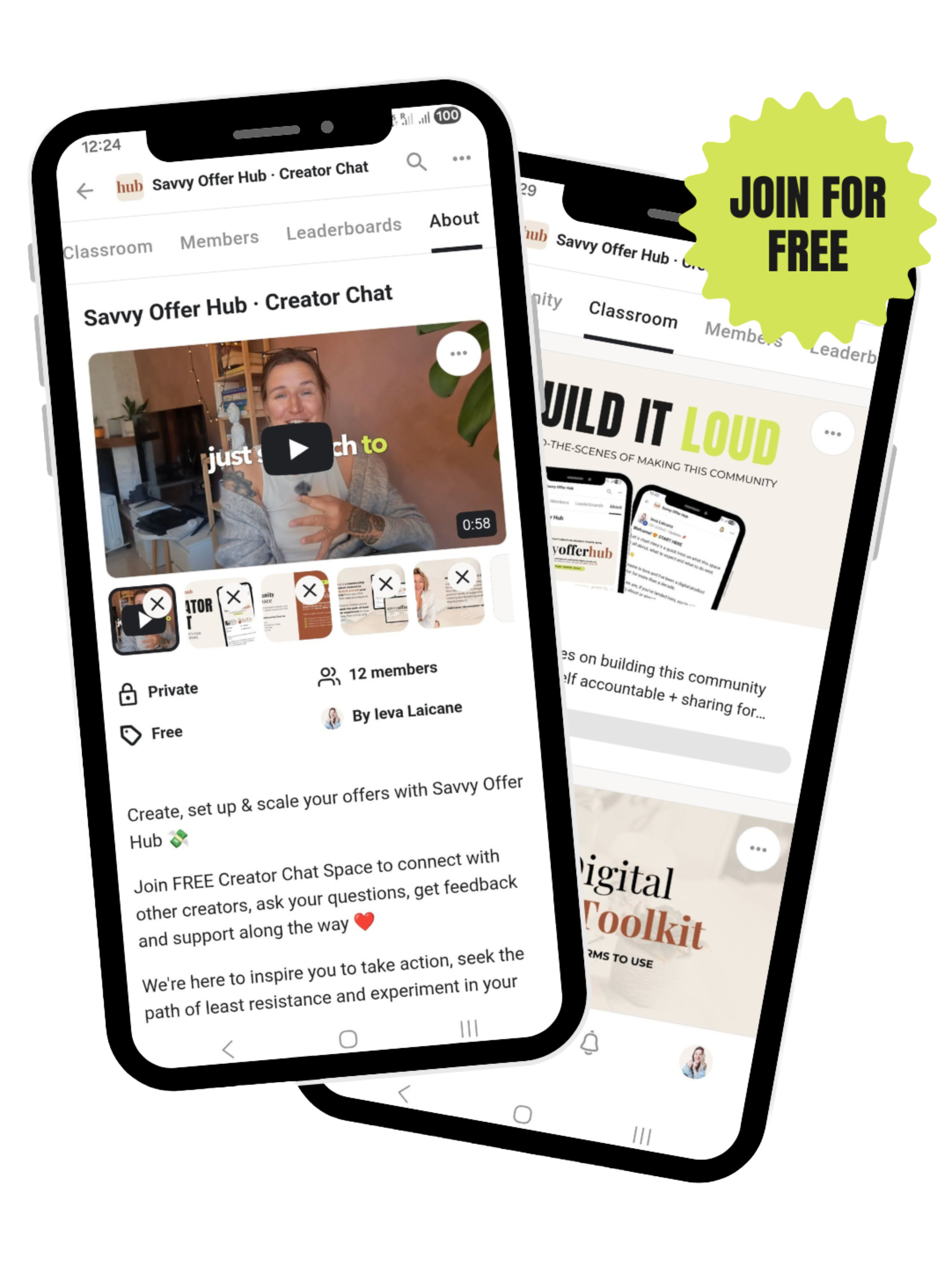 Free Creator Chat Community Space