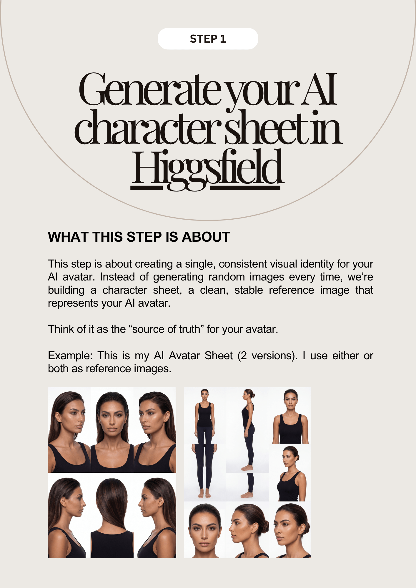 PDF Design Sample, done-for-you Workbook design