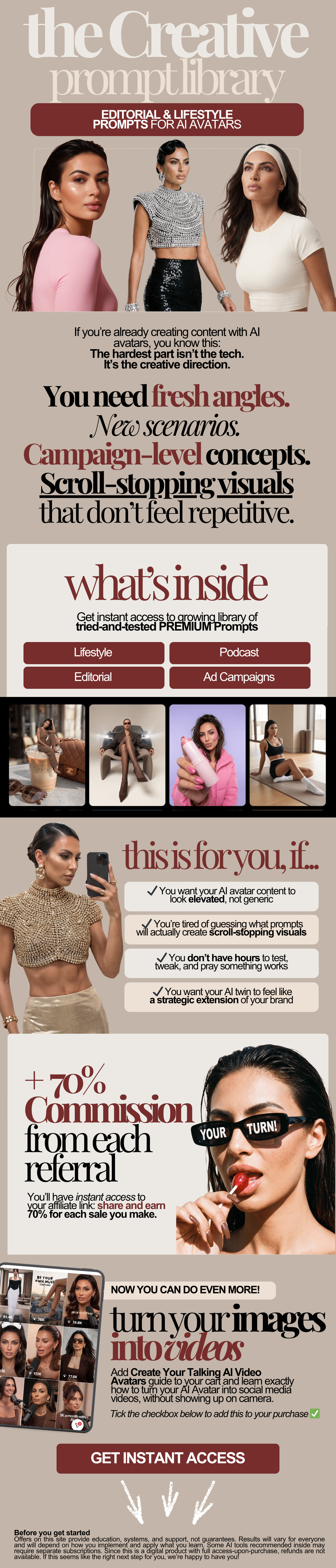 Stan Store checkout graphic, Stan Store sales graphic design sample