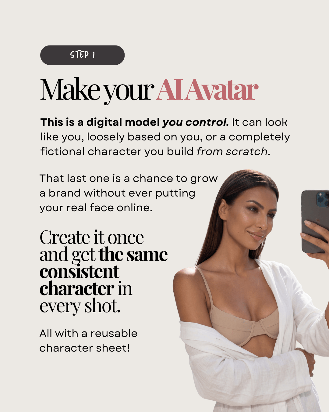 Done-for-you social media graphic design, Instagram graphic design sample