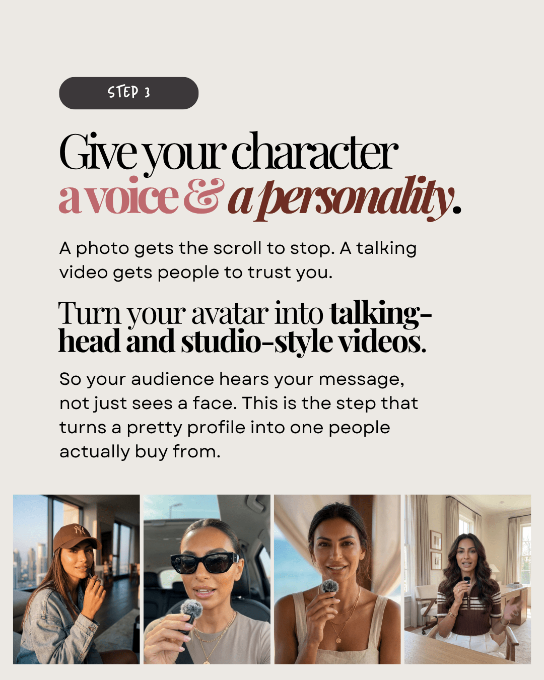 Done-for-you social media graphic design, Instagram graphic design sample