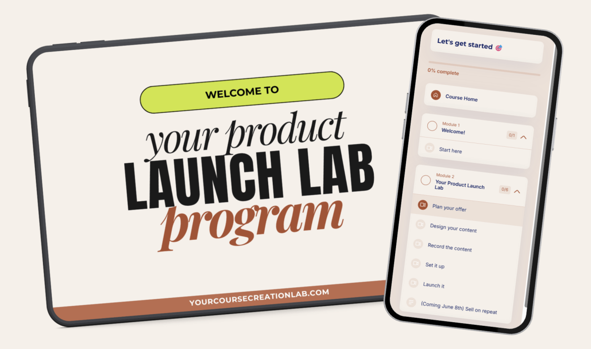 Your Product Launch Lab