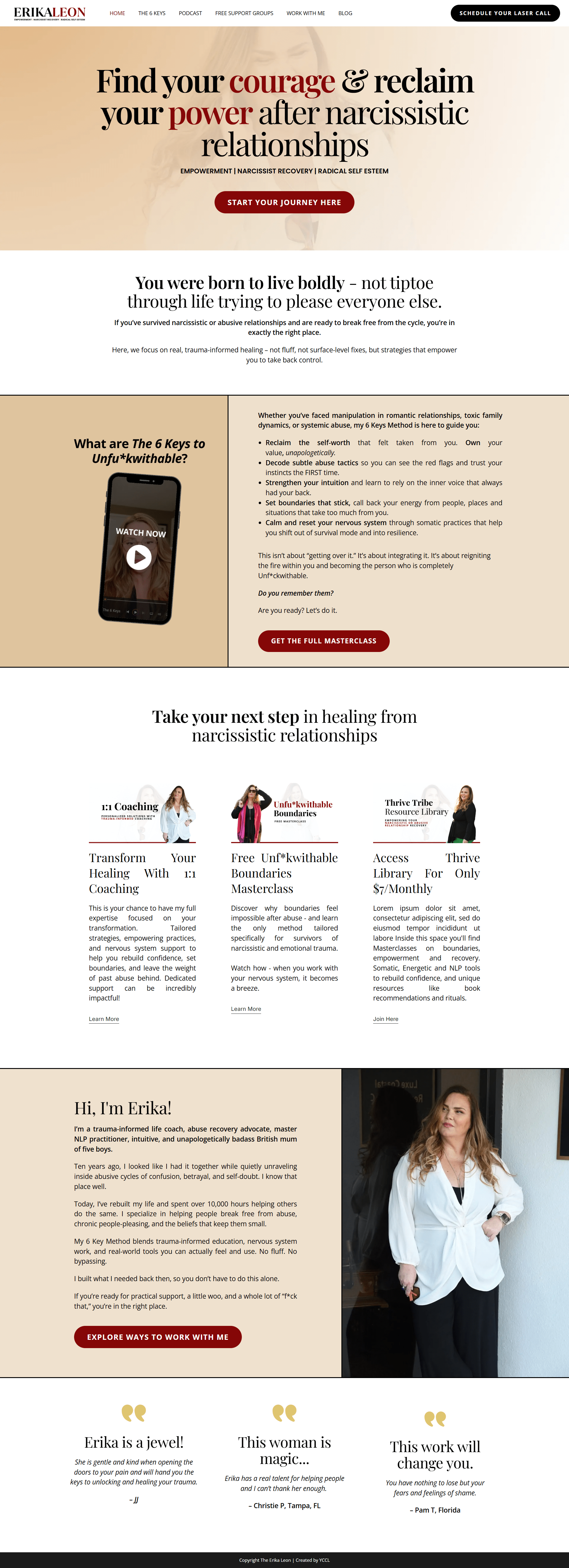 Self-hosted WordPress website design