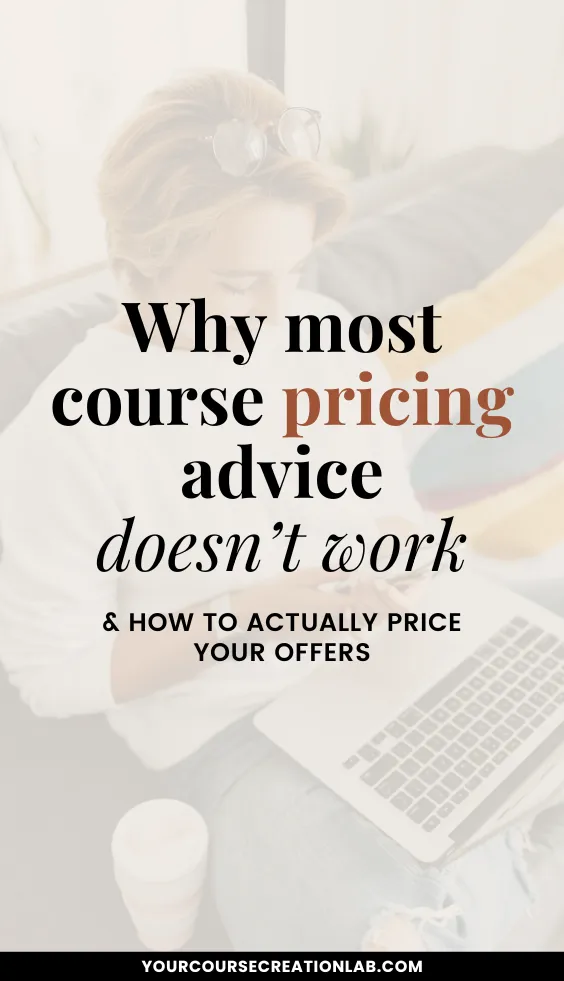 How to price an online course or digital product